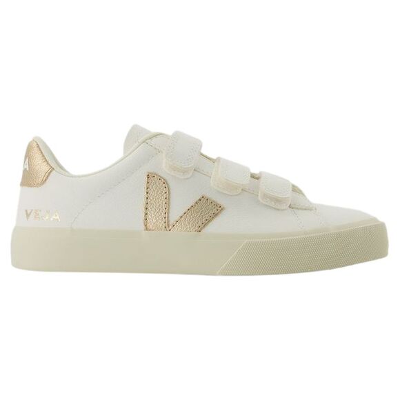 Recife Logo Sneakers - Veja - Leather - White Platine - Picture 3 of 4